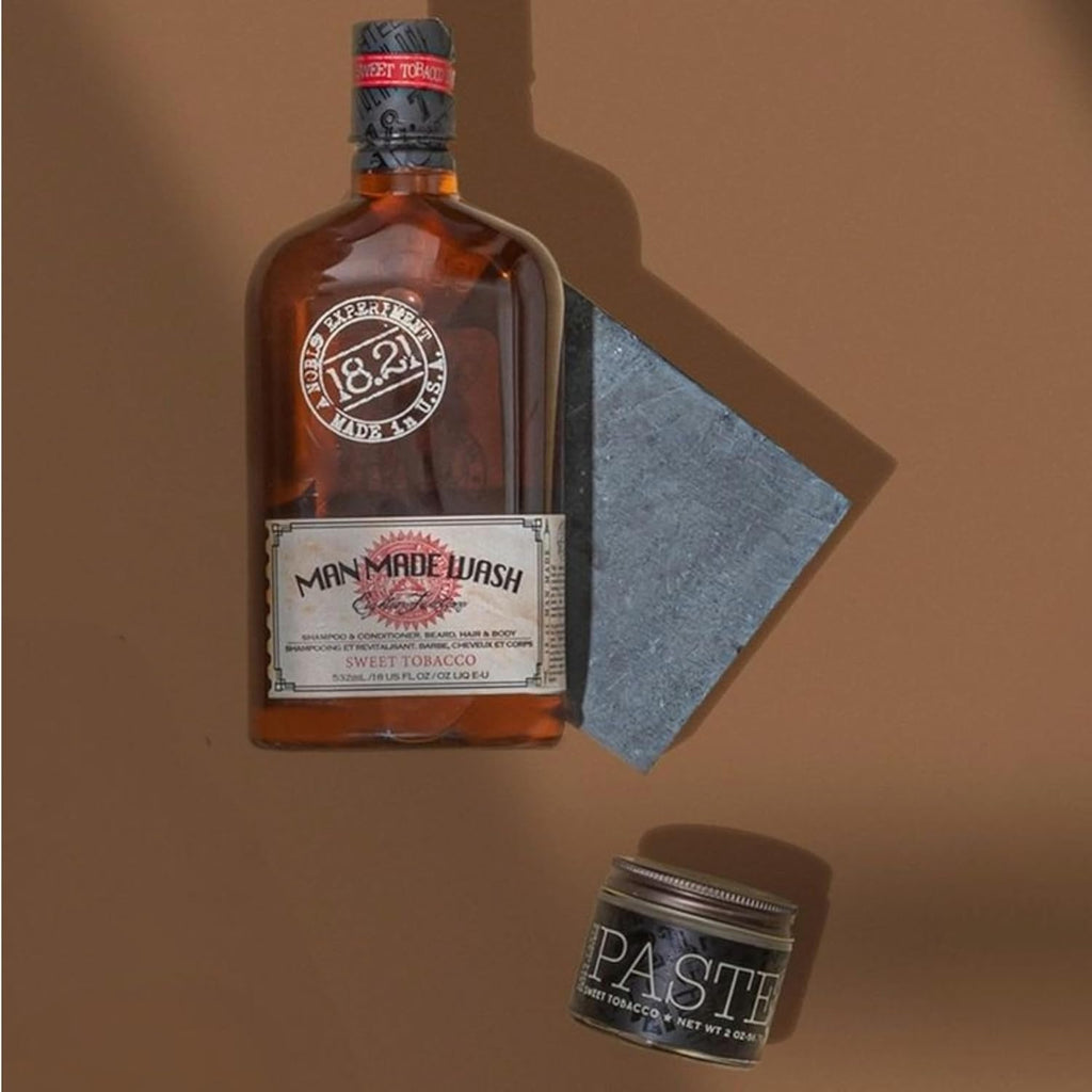 18.21 Man Made Men's Book of Good Grooming Gift Set
