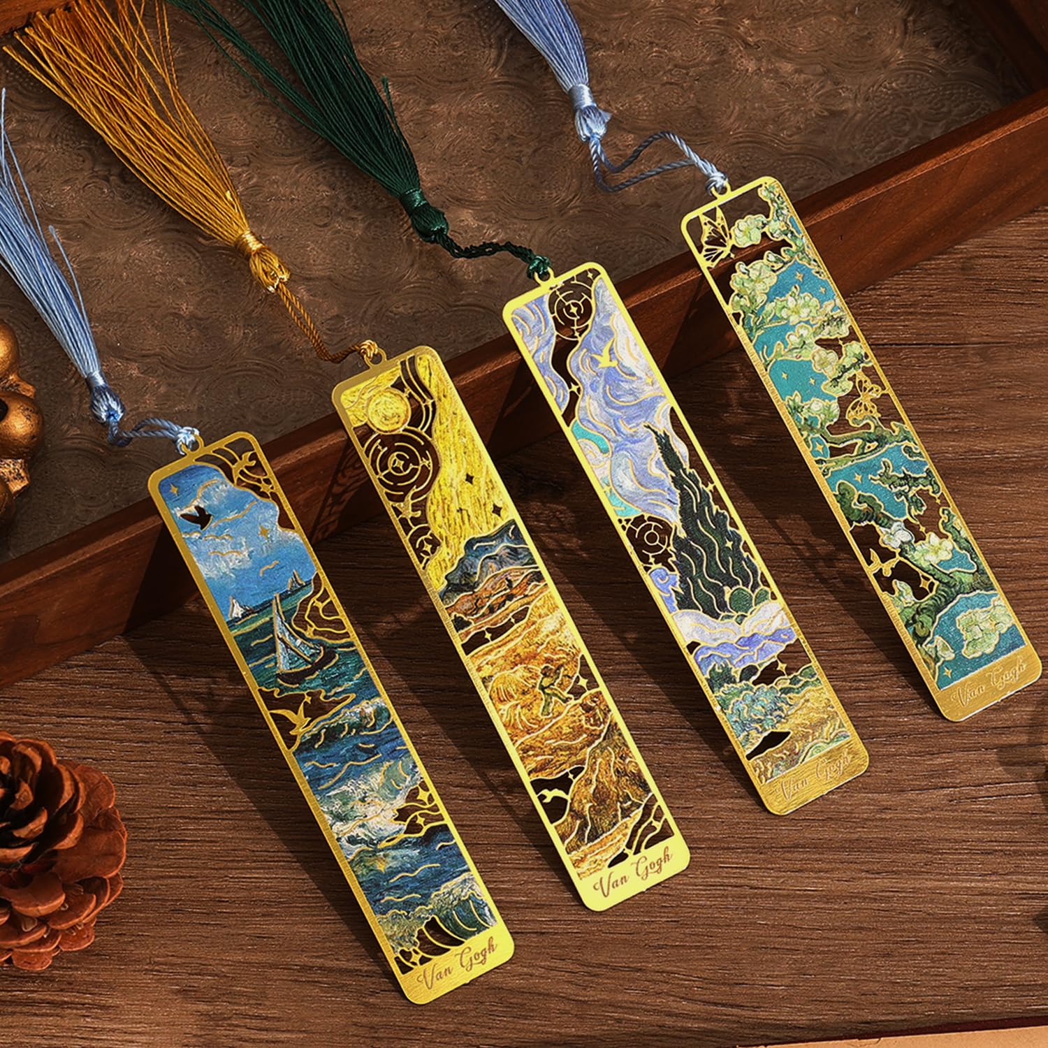 6 Pcs Silver Metal Bookmarks, Elegant Statue of Liberty America Famous Landmark Building Theme Bookmark for Women, USA Commemorate Bookmark Gift for Book Lovers Writers Readers Girls Teenage Children