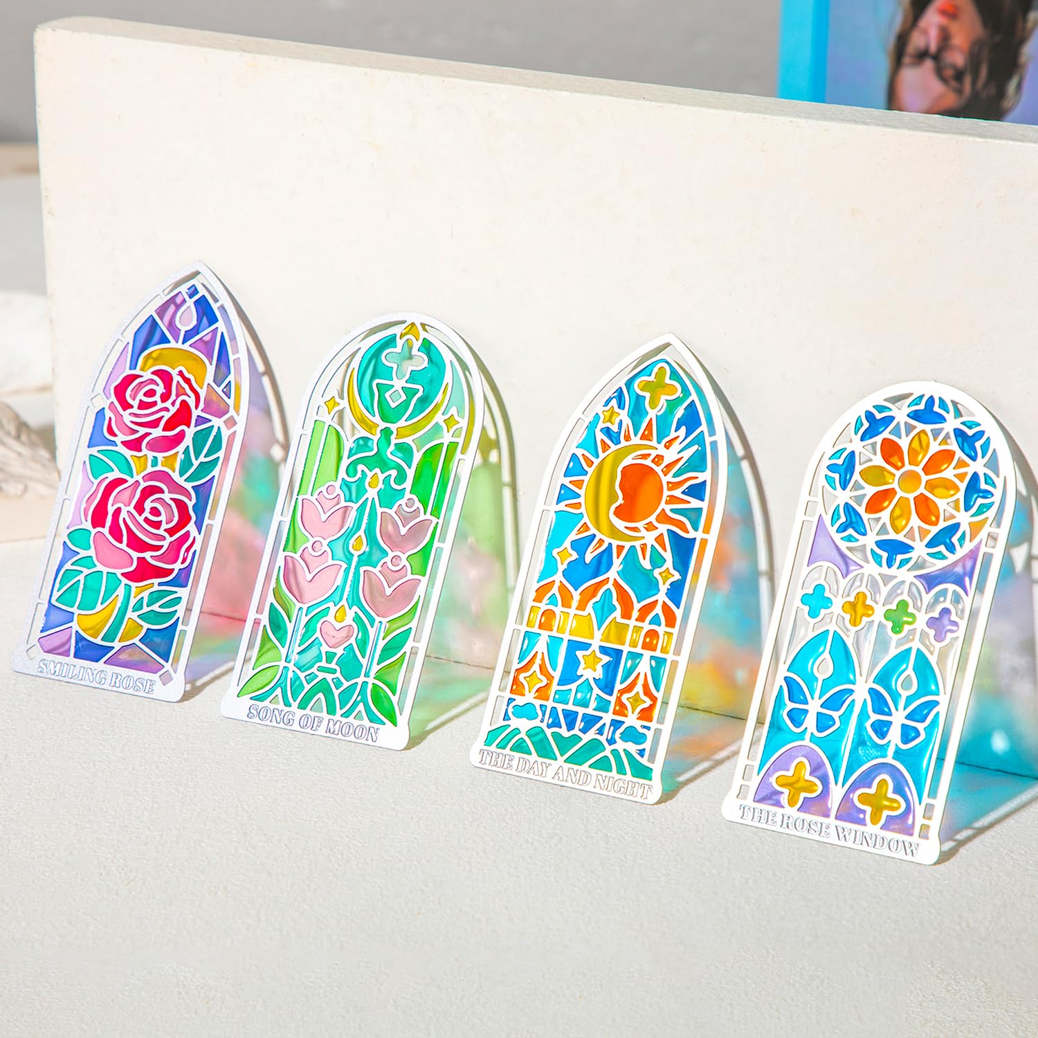 6 Pcs Silver Metal Bookmarks, Elegant Statue of Liberty America Famous Landmark Building Theme Bookmark for Women, USA Commemorate Bookmark Gift for Book Lovers Writers Readers Girls Teenage Children