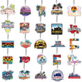 Sureio 25 Pcs usa Keychain gifts Bulk California Chicago texas Los Angeles Collectible Souvenirs Metal Keychain