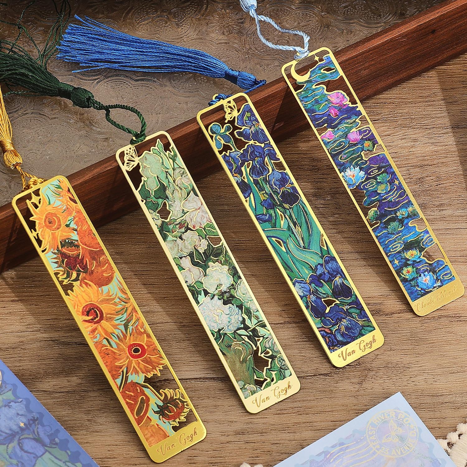 6 Pcs Silver Metal Bookmarks, Elegant Statue of Liberty America Famous Landmark Building Theme Bookmark for Women, USA Commemorate Bookmark Gift for Book Lovers Writers Readers Girls Teenage Children