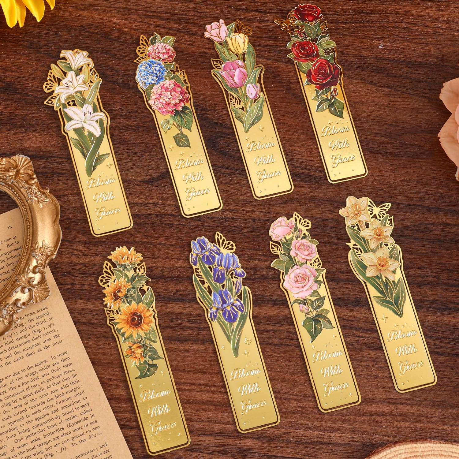 6 Pcs Silver Metal Bookmarks, Elegant Statue of Liberty America Famous Landmark Building Theme Bookmark for Women, USA Commemorate Bookmark Gift for Book Lovers Writers Readers Girls Teenage Children